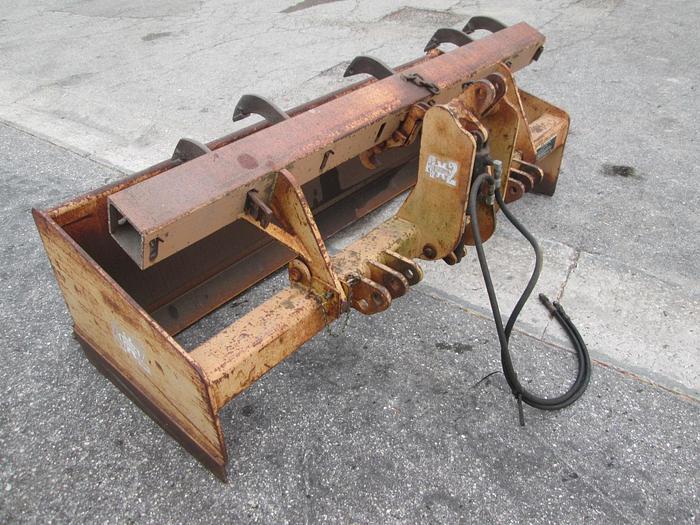 Used Gannon 80" Box Blade With Hydraulic Rippers