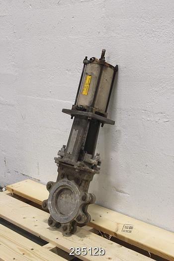 Used Dezurik  4" Air Operated Knife Gat #28512