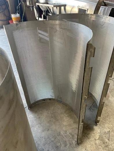 Used FMC 100 Pulper -Finisher Screen