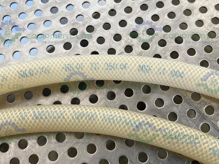 Used SF Medical  CW100 Neutrasil Silicone 129" Hose w/ Compression Fitting to Threaded