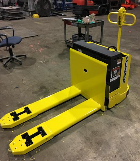 Used CLARK ELECTRIC PALLET JACK MODEL P40C W/ CHARGER  4,000 LB.