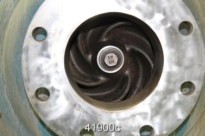Used Goulds 3175 4x6x14 Pump, SS Casing, 5-Vane SS Impeller #41900