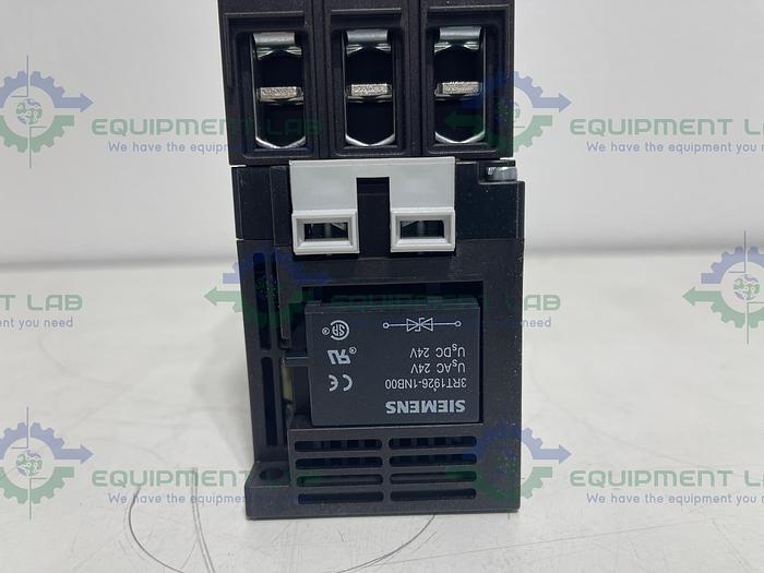 Siemens  3RT1 034-1 QB44-3MA0 Contracter w/3RH19211-1HA22-3AA1 Motor Control
