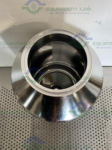 Used Eagle Stainless Stainless Steel 10 Liter Bottle w/ 4" Sanitary Fit