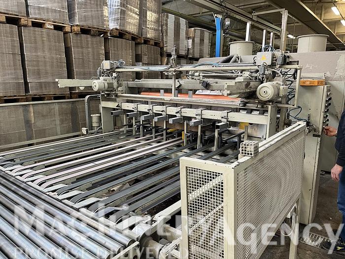 Used 1995 Curioni RDC 1676X2400 Rotary Die cutter 3 Flexo