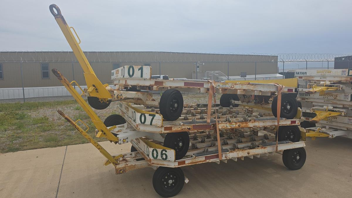 Used Wilcox LD3 Container Dollies – Qty. 12 Available – Chicago, IL