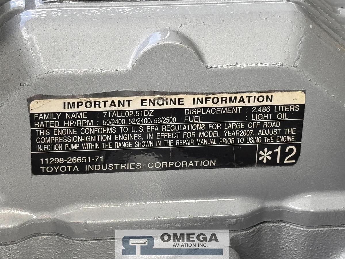 Used 2007 Toyota 02-2TD25