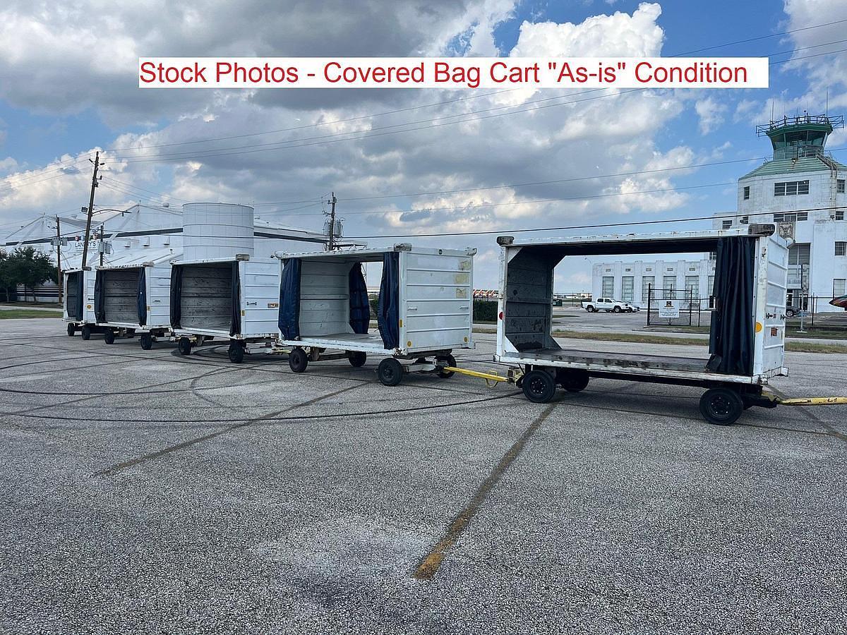 Used WASP Covered Baggage Carts - "As-is"