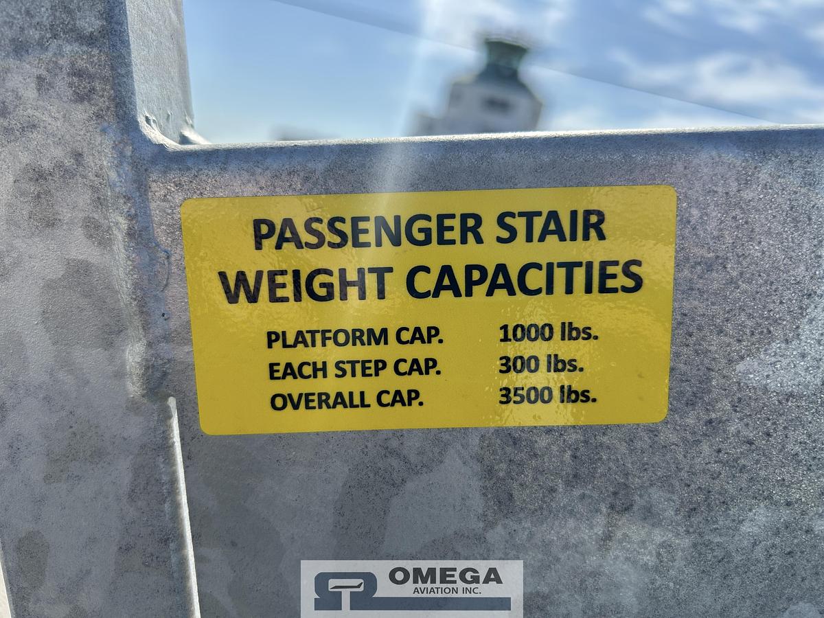 2026 Clyde Passenger Stairs. Model 15F4820 (Galvanized)