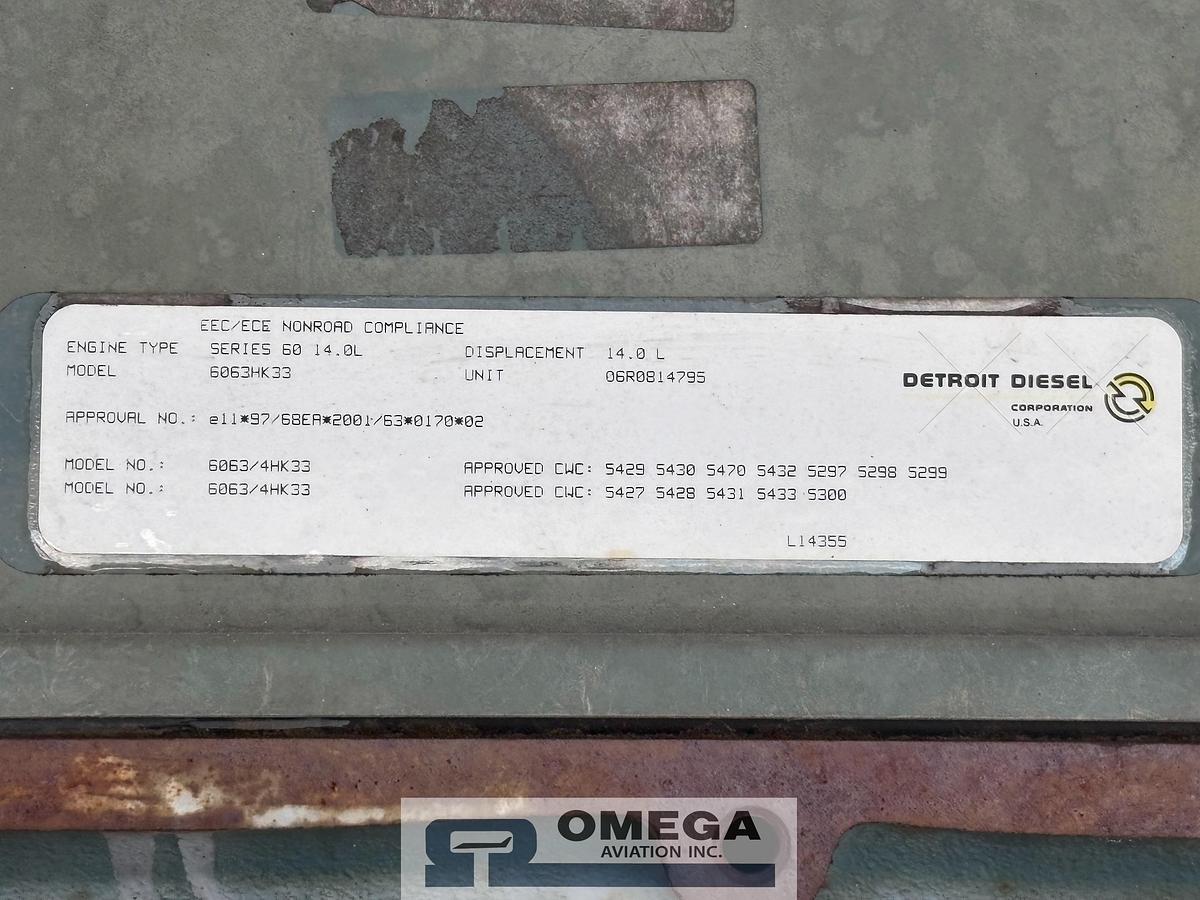 Used 2005 TLD ACE-600-270-DDP 270 PPM Air Start Unit