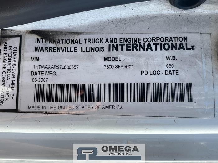 Used 2007 Garsite 5,000 Gallon Jet Fuel Truck