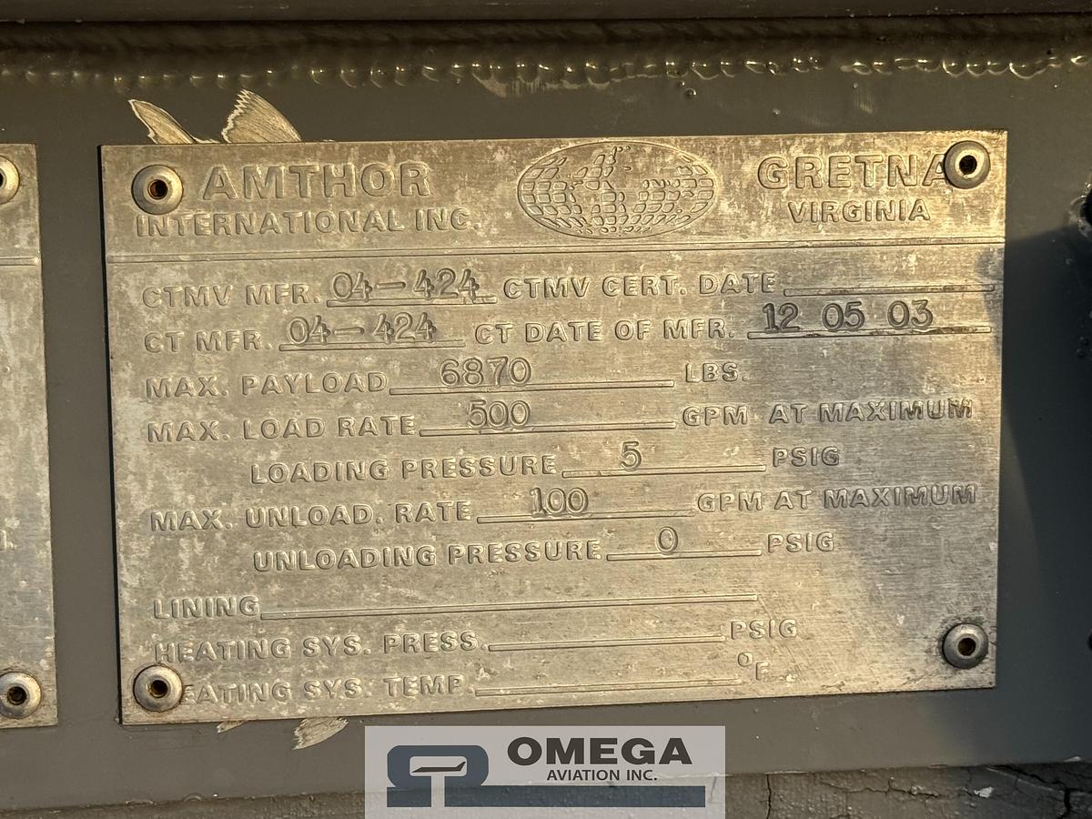 Refurbished 2004 Isuzu 1000 Gallon Avgas Fuel Truck - Unit: 6231