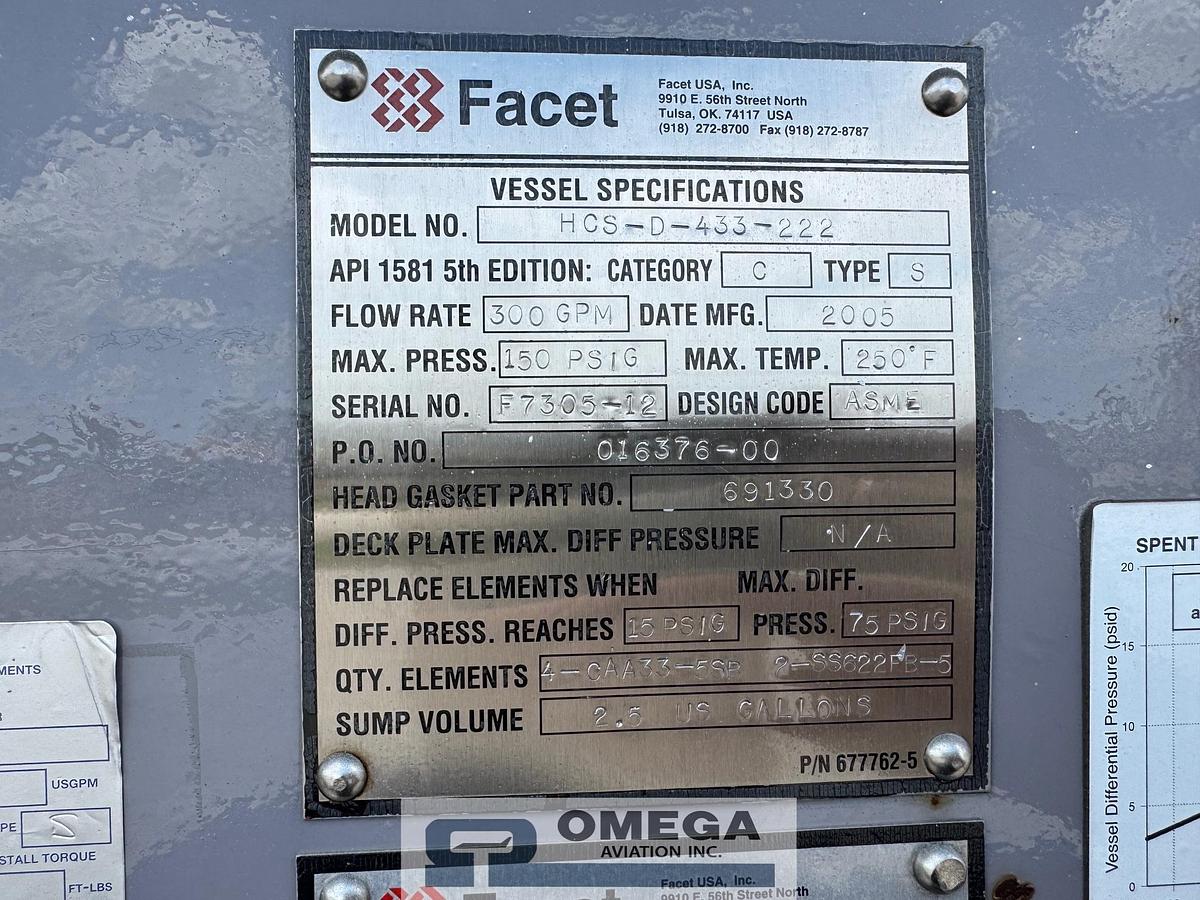 Used 2005 DTS 3,000 Gallon Jet Fuel Truck