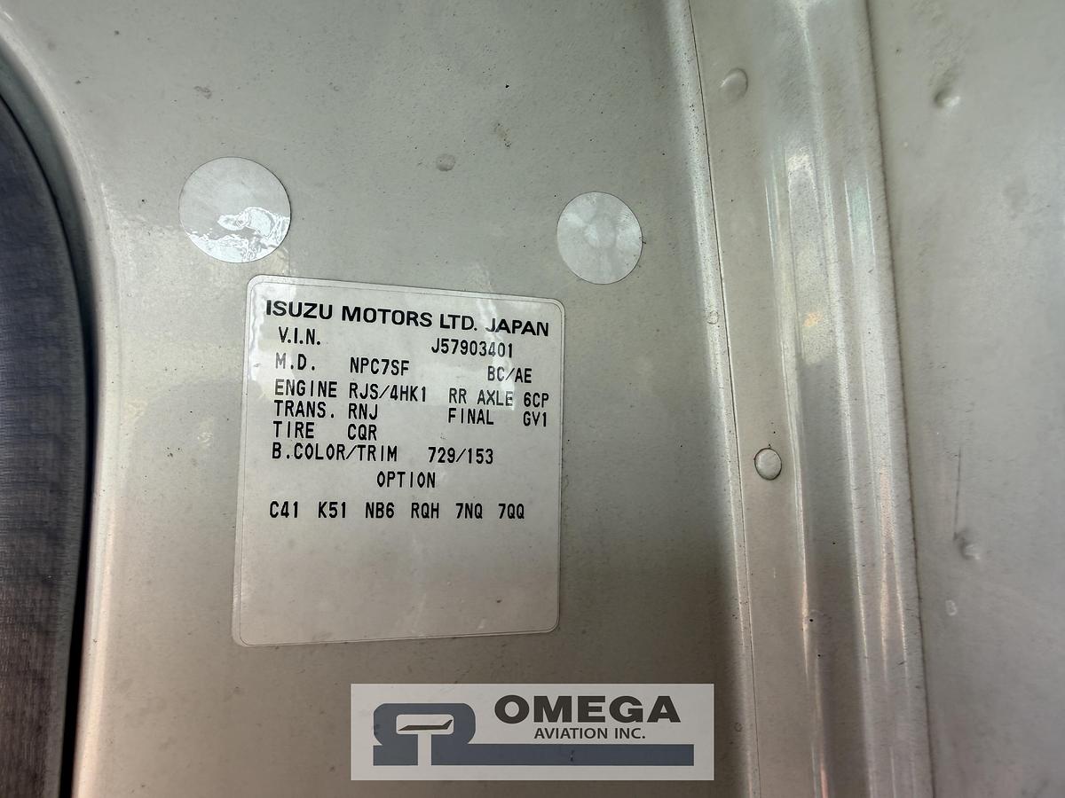 Refurbished 2005 Stinar SLS-500PL Lavatory Service Truck With Lift – Isuzu NPR Chassis