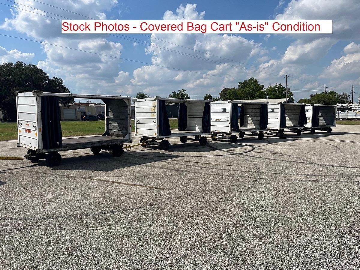 Used WASP Covered Baggage Carts - "As-is"