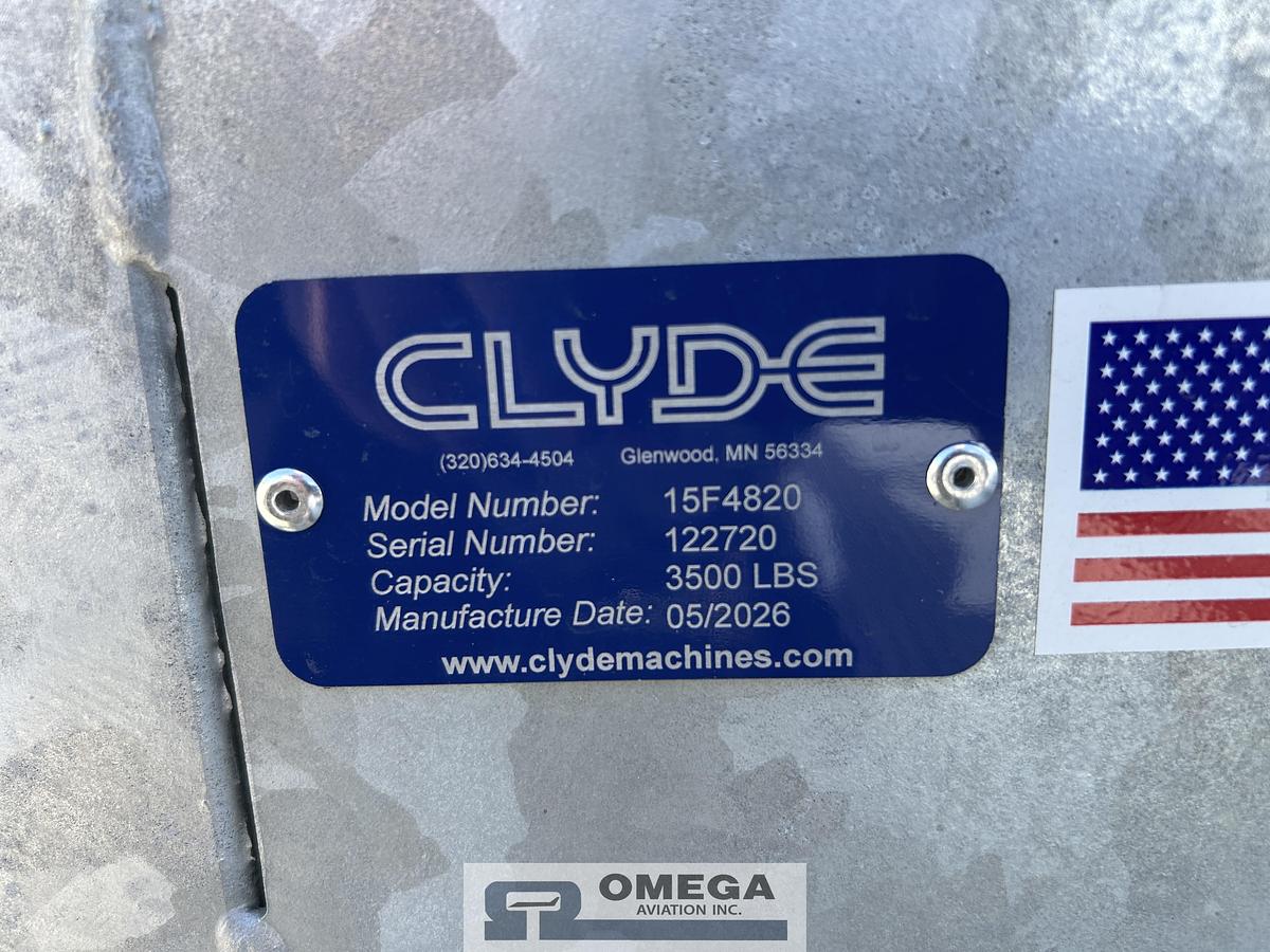 2026 Clyde Passenger Stairs. Model 15F4820 (Galvanized)