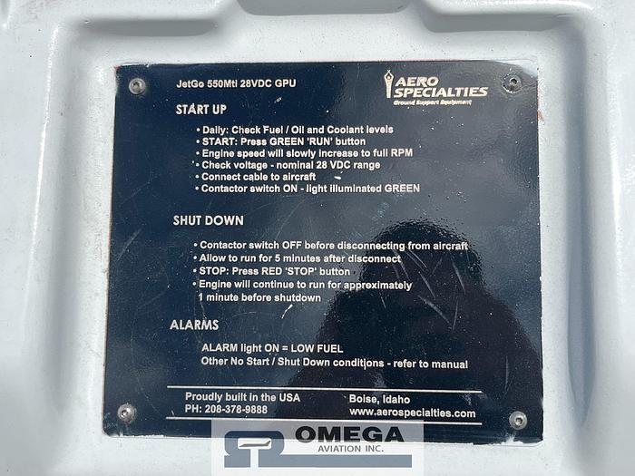 Used 2005 TUG GPU 400 / 100 Tier II.