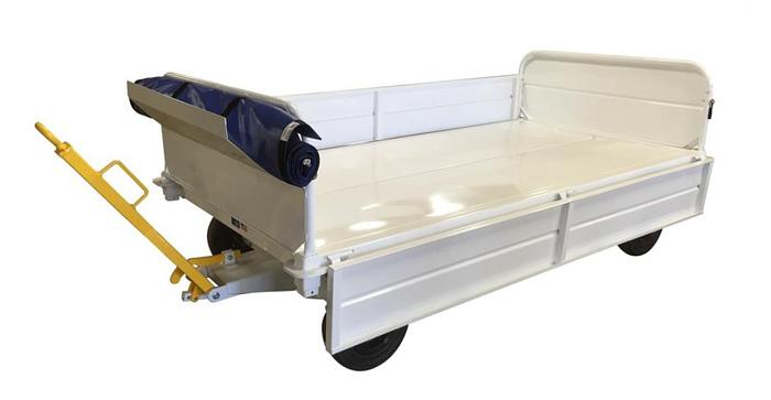 2024 Clyde 15F3500 Open Baggage Cart