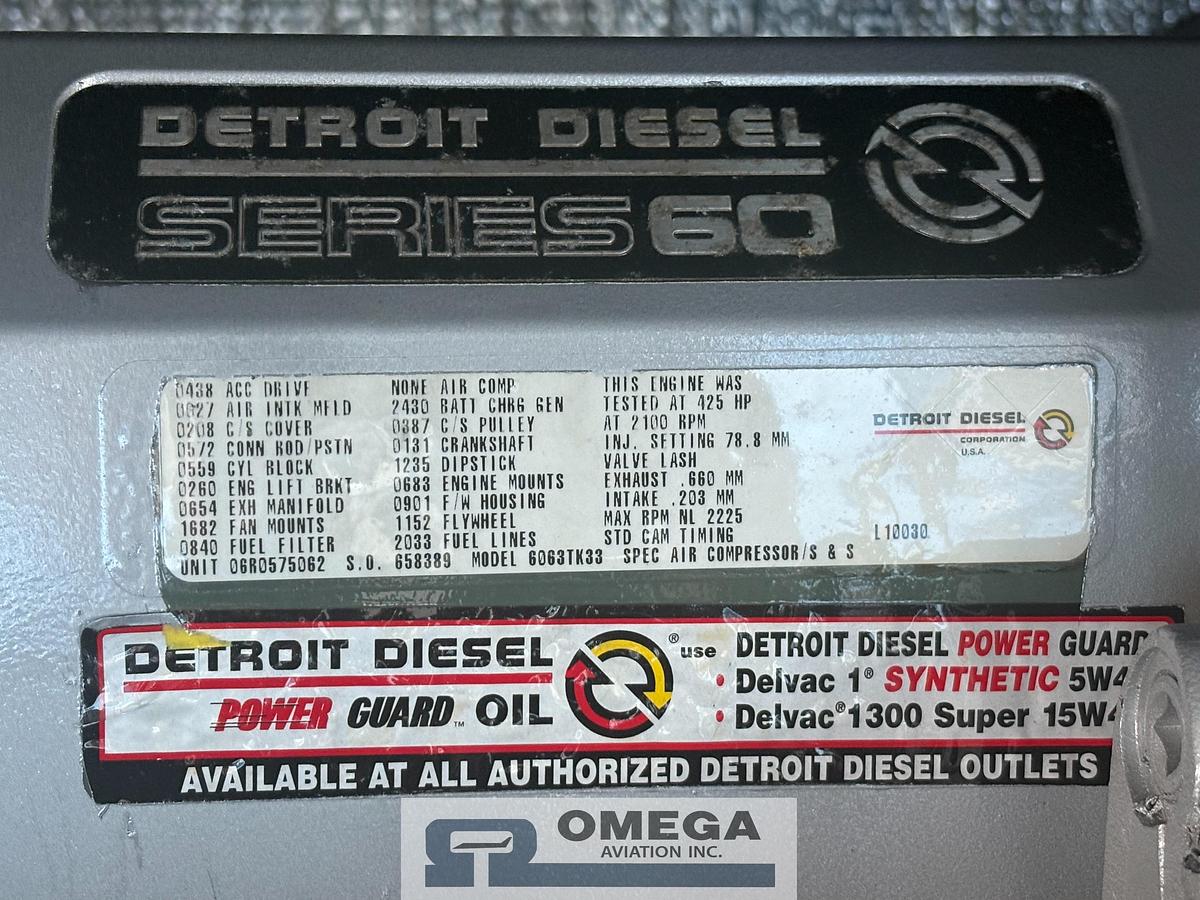 Refurbished 2001 Stewart & Stevenson TMD150 Air Start Unit