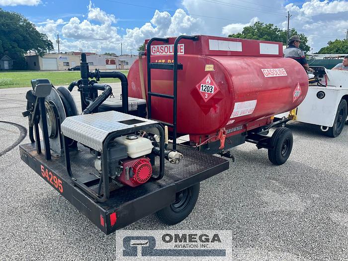 Used 2002 DETERMAN BROWNIE INC Fuel Cart 500 Gallons - Gasoline / AVGAS
