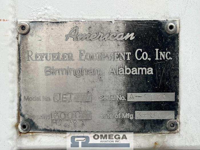 Used 2000 Sterling Chassis / American Refueler Equipment Co.  3,000 Gallon Jet Fuel Truck