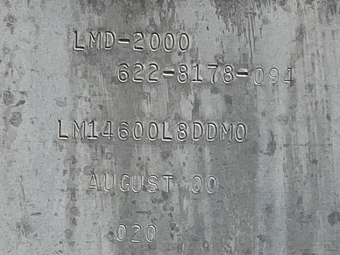 Refurbished 2000 FMC LMD2000 Aircraft Deicer Truck