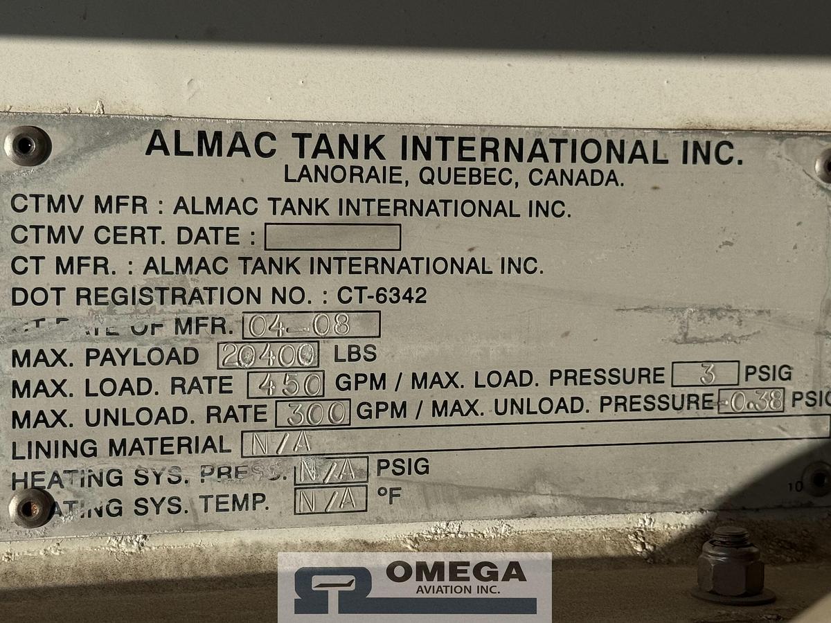 Used Unit #: 17612 - 3,000 Gallon Jet Fuel Truck (2008)