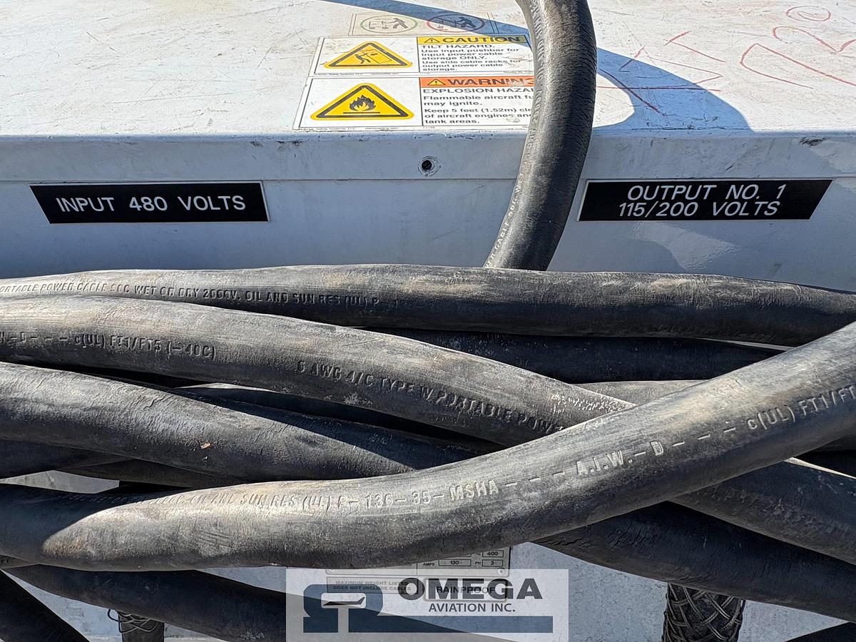 Used Unitron UFC-45M 45 kVA Aircraft Frequency Converter – 400Hz Ground Power Unit