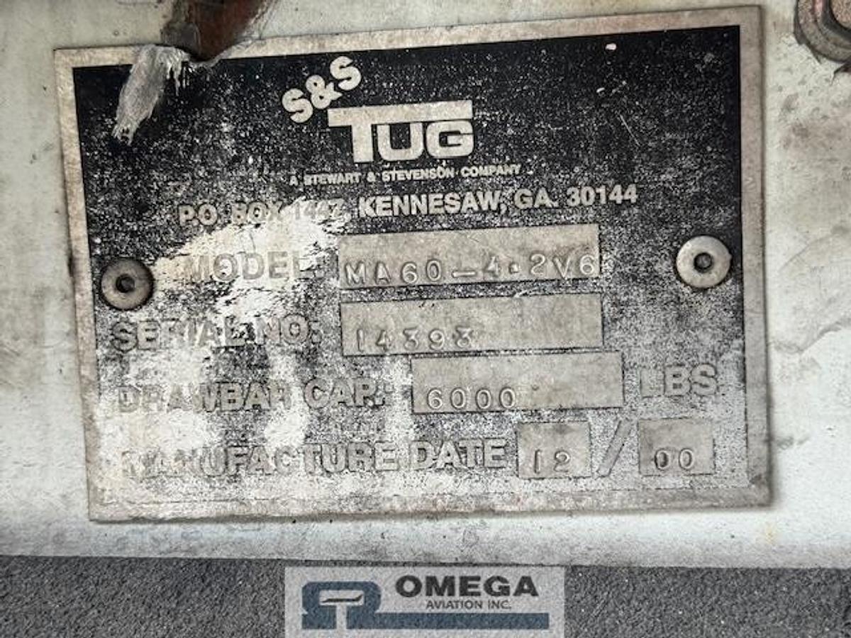 Used 2000 TUG MA60-4.2V6