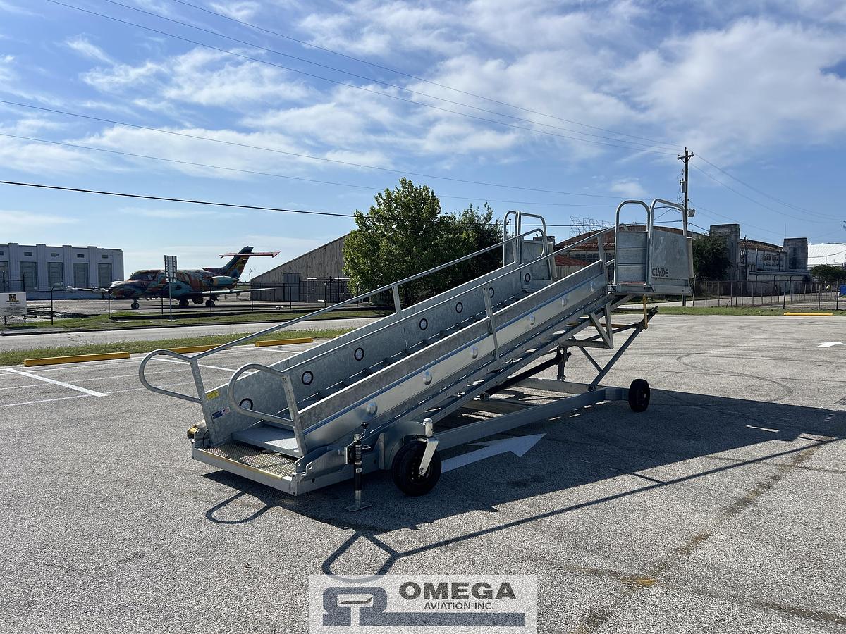 2026 Clyde Passenger Stairs. Model 15F4820 (Galvanized)