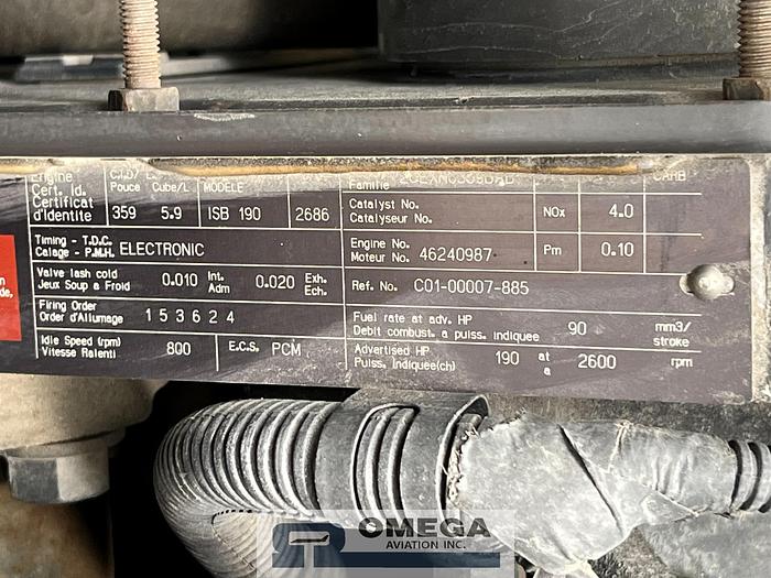 Used 2002 FMC LMD2000 Aircraft Deicer with AirFirst Blower