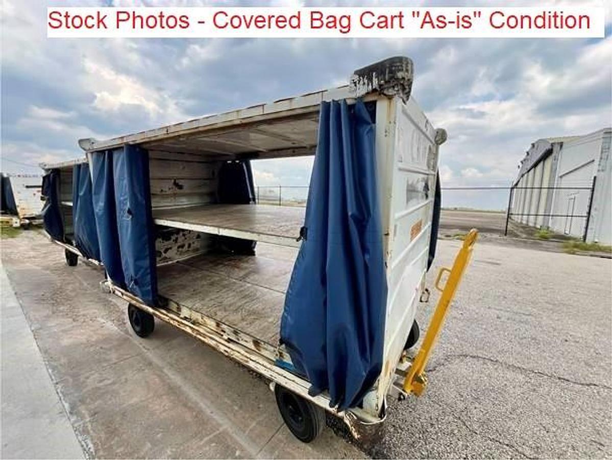 Used WASP Covered Baggage Carts - "As-is"