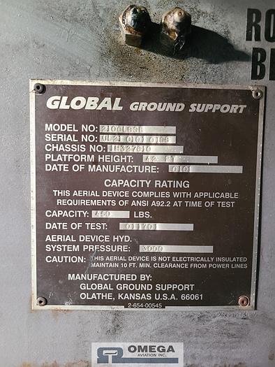 Used 2001 Global 2100LBSE