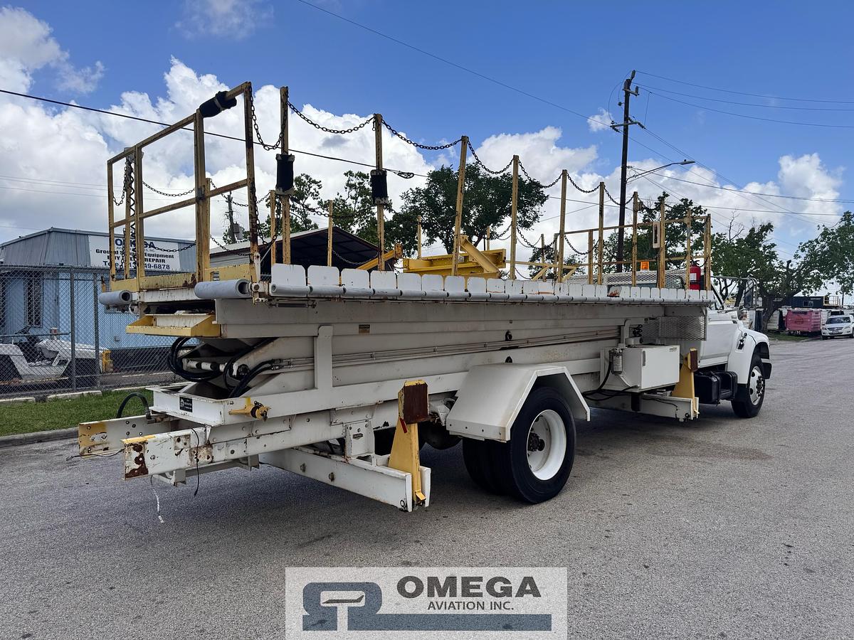 Used 1998 Tesco / Ford Scissor Lift Truck / Maintenance Lift Truck
