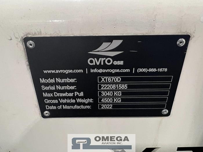 Used 2022 AVRO XT670D