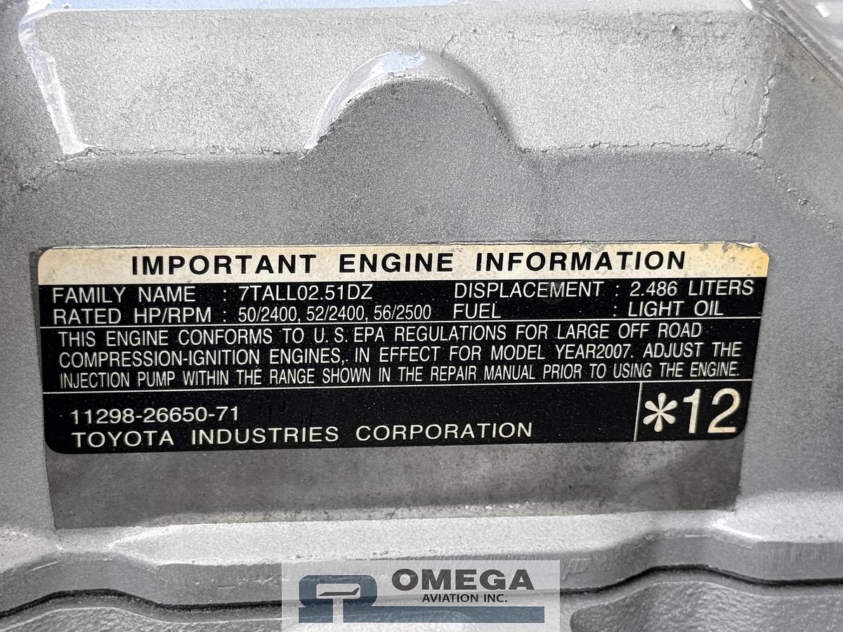 Refurbished 2007 Toyota 02-2TD25