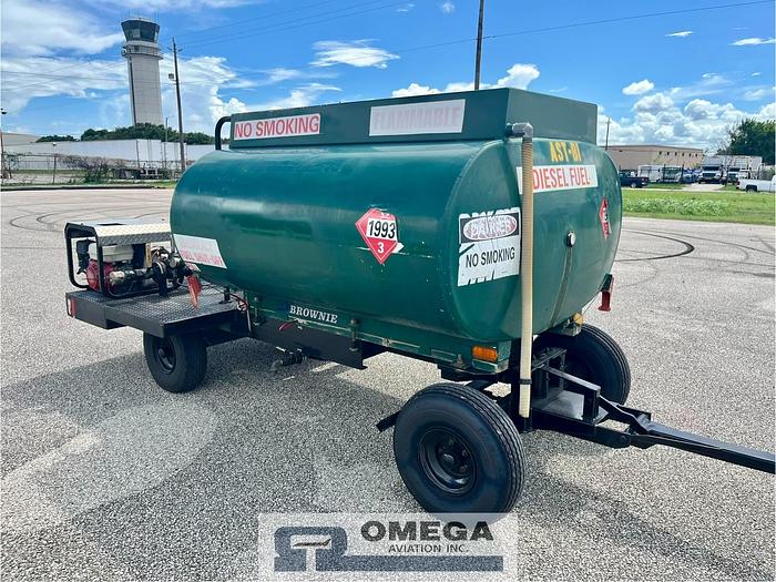 Used 2002 Determan Brownie Fuel Cart 500 Gallons - Diesel / Jet Fuel