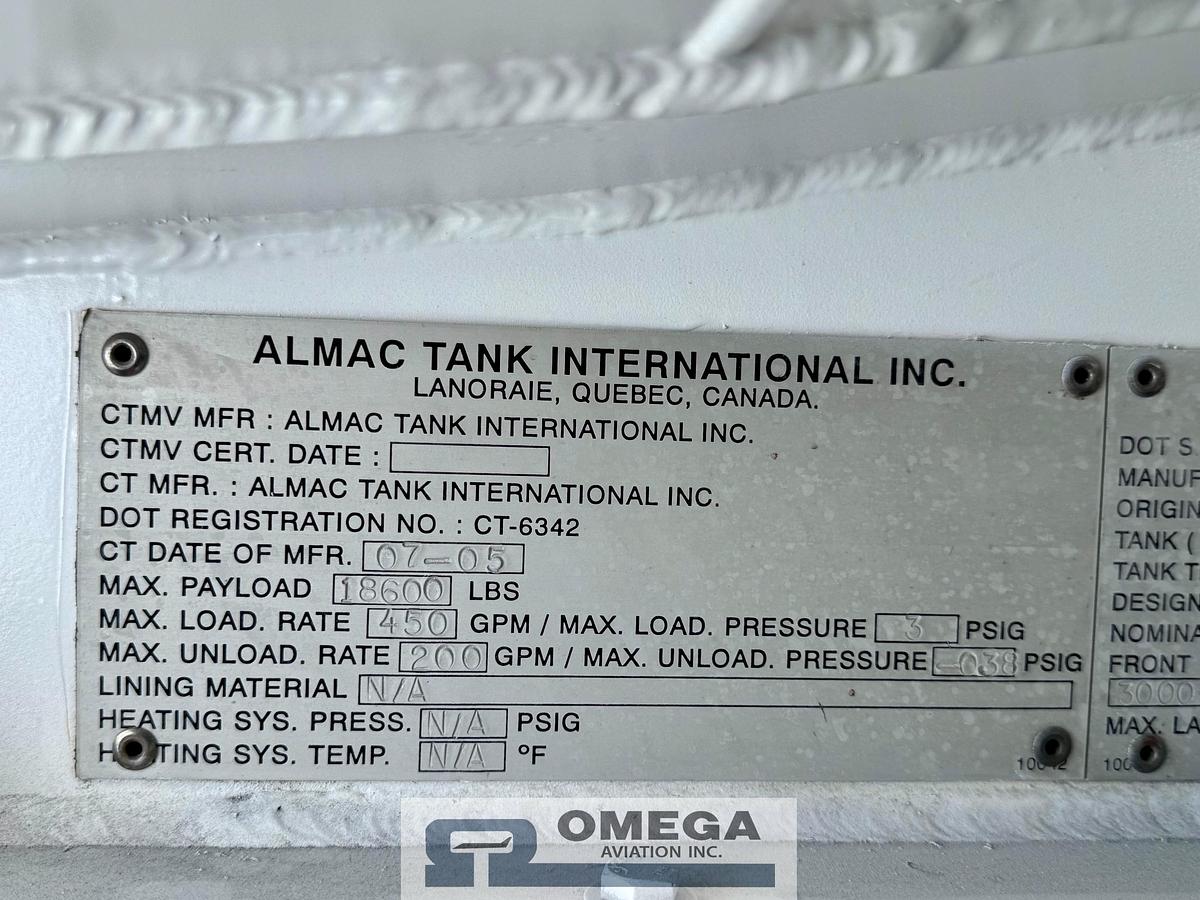 Used 2005 DTS 3,000 Gallon Jet Fuel Truck