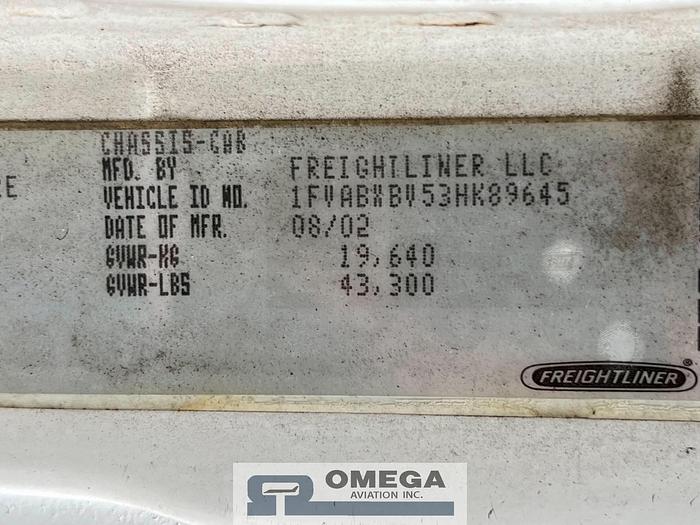 Used 2002 FMC LMD2000 Aircraft Deicer with AirFirst Blower