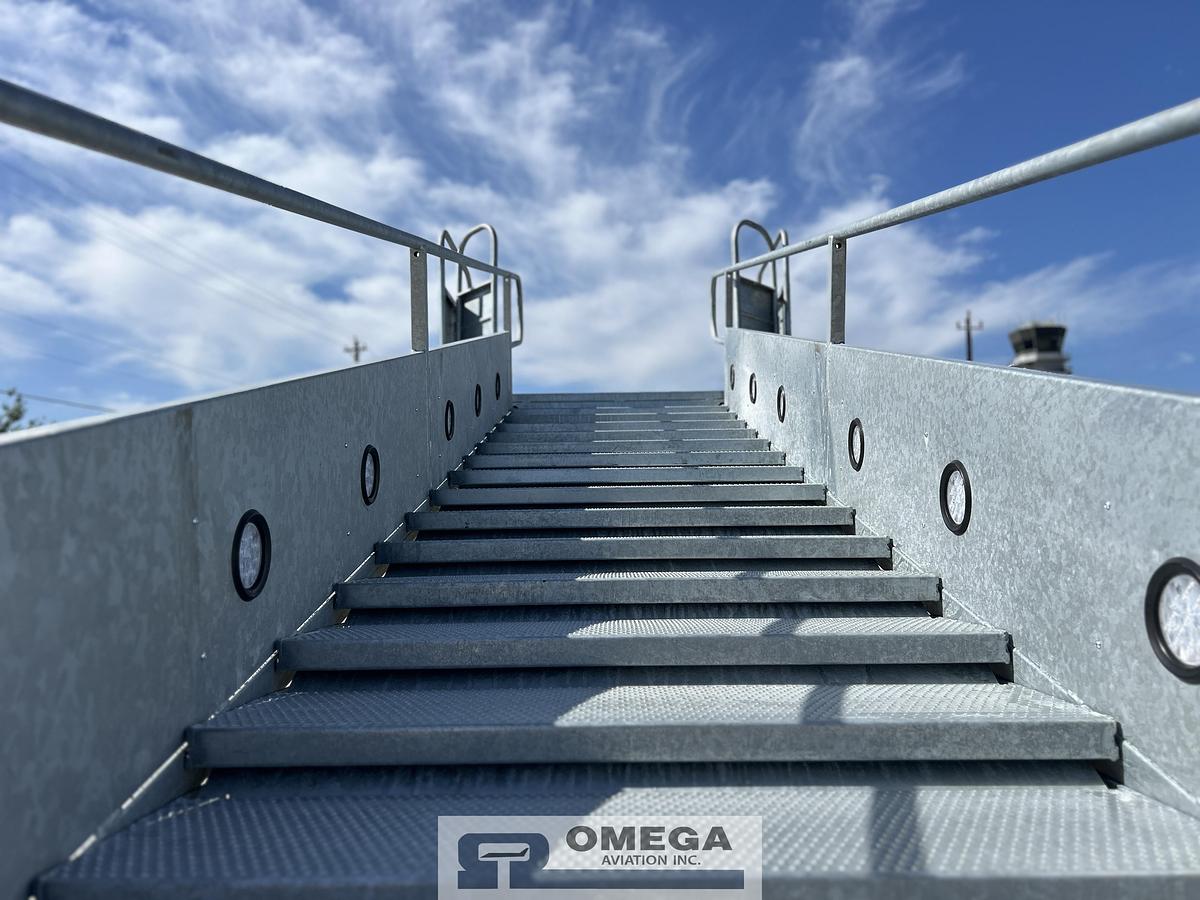 2026 Clyde Passenger Stairs. Model 15F4820 (Galvanized)