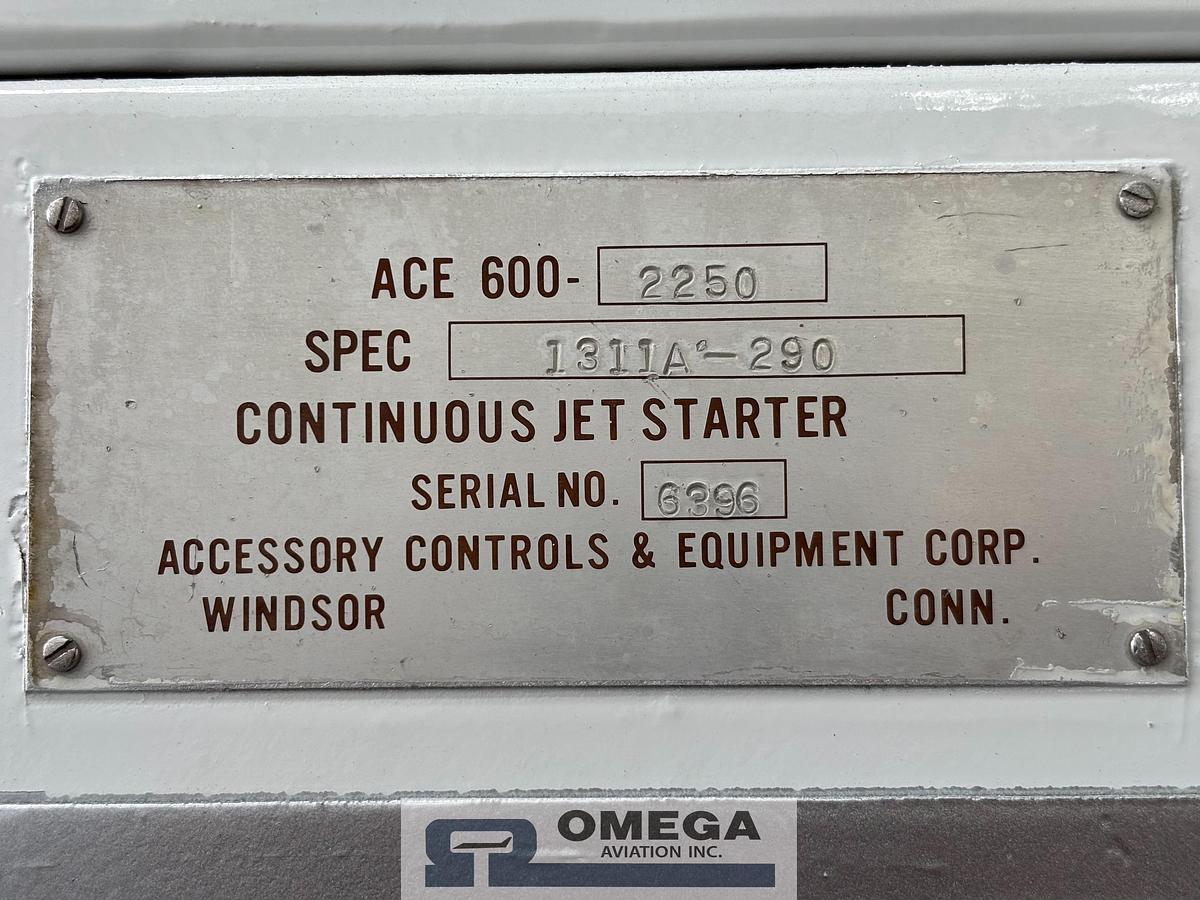 Refurbished 1995 TLD / ACE ACE 600-2250. 250 PPM Air Start Unit