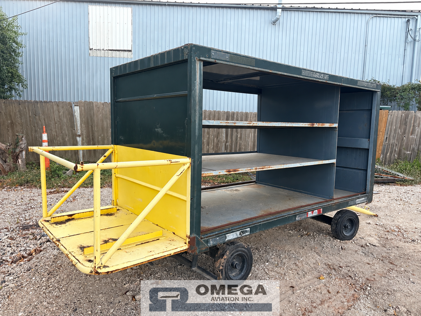 Used Covered Baggage Cart