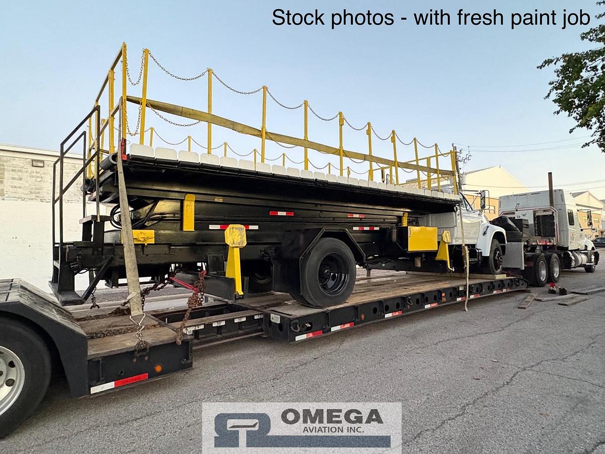 Used 1998 Tesco / Ford Scissor Lift Truck / Maintenance Lift Truck - Sold