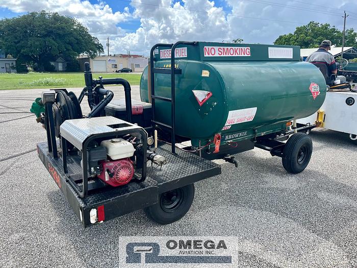 Used 2002 Determan Brownie Fuel Cart 500 Gallons - Diesel / Jet Fuel