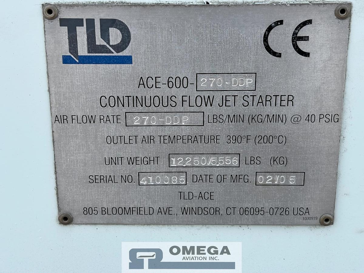 Used 2005 TLD ACE-600-270-DDP 270 PPM Air Start Unit