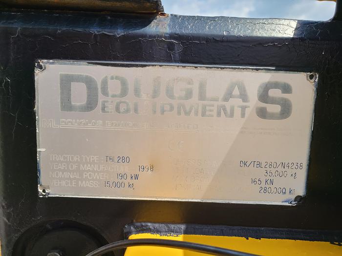 Used 1998 Douglas TBL280 Towbarless Pushback Tractor