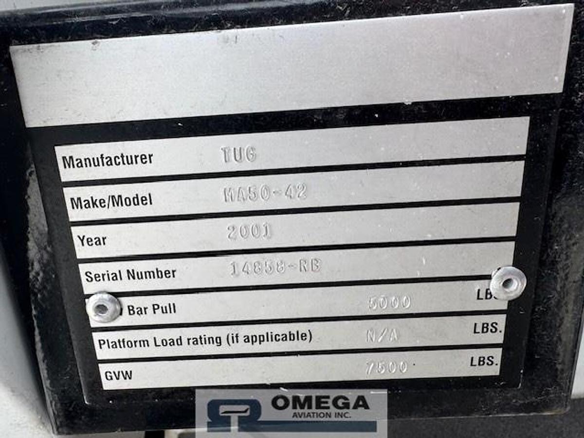 Used 2001 TUG MA50-42