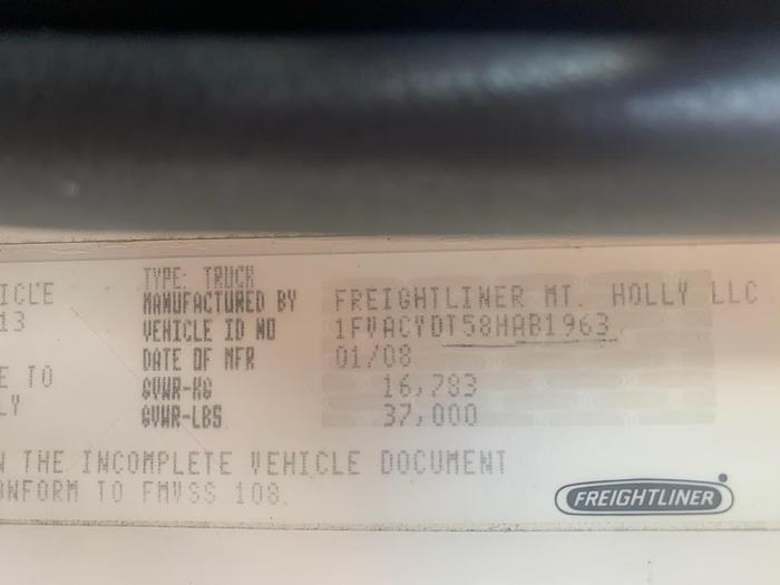 Used Unit #: 17608 - 3,000 Gallon Jet Fuel Truck (2008) Digital Meters