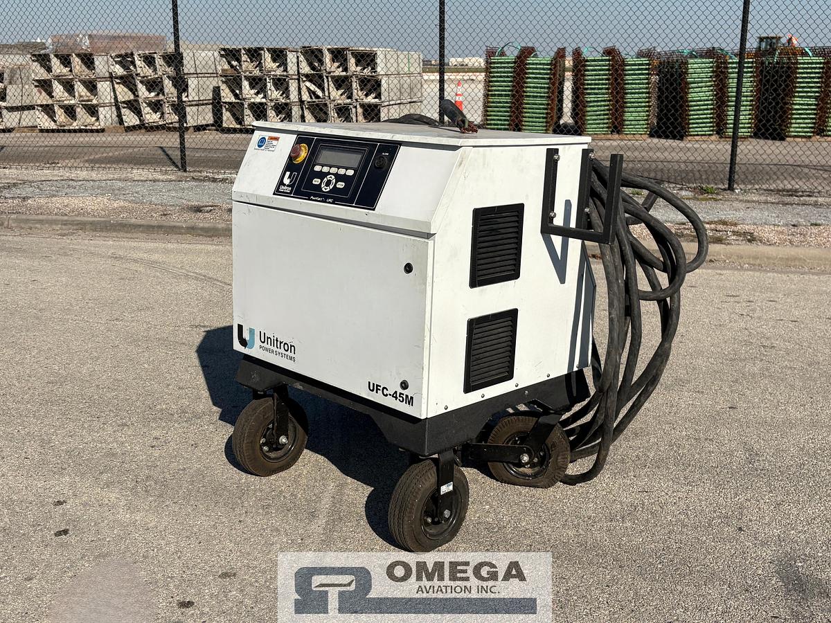 Used Unitron UFC-45M 45 kVA Aircraft Frequency Converter – 400Hz Ground Power Unit