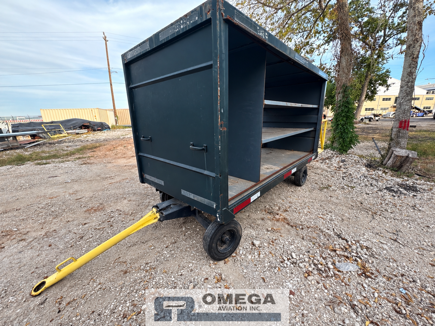 Used Covered Baggage Cart